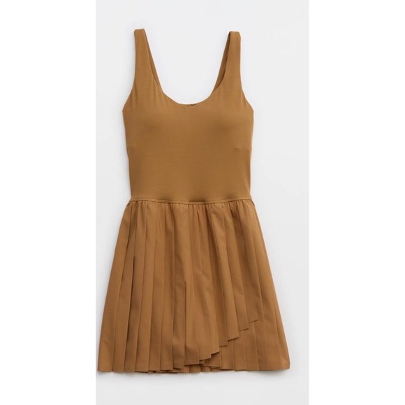 OFFLINE By Aerie You Serve Pleated Dress Size Medium - Picture 1 of 11